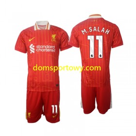 Koszulka Liverpool M.Salah 11 Dziecięcy Domowe Koszulki Piłkarskie 2024-2025 Krótki Rękaw